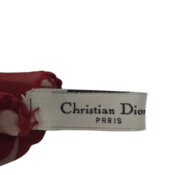 Dior Silk Addict Scarf 54 X 14 - Picture 4 of 12